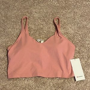 Lululemon Align tank pink puff NWT